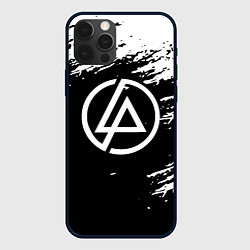 Чехол для iPhone 12 Pro Max Linkin Park - black and white, цвет: 3D-черный