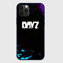 Чехол для iPhone 12 Pro Max Dayz неоновые краски, цвет: 3D-черный