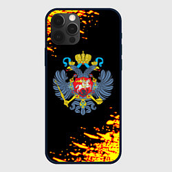 Чехол iPhone 12 Pro Max Герб краски россия