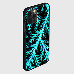 Чехол для iPhone 12 Pro Max Разряды электричества Tie Dye, цвет: 3D-черный — фото 2