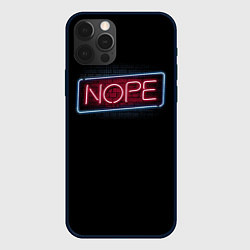 Чехол для iPhone 12 Pro Max Nope - neon, цвет: 3D-черный