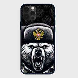Чехол iPhone 12 Pro Max Русский медведь