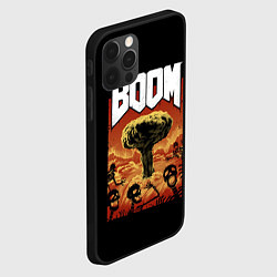 Чехол для iPhone 12 Pro Max Boom - Doom, цвет: 3D-черный — фото 2