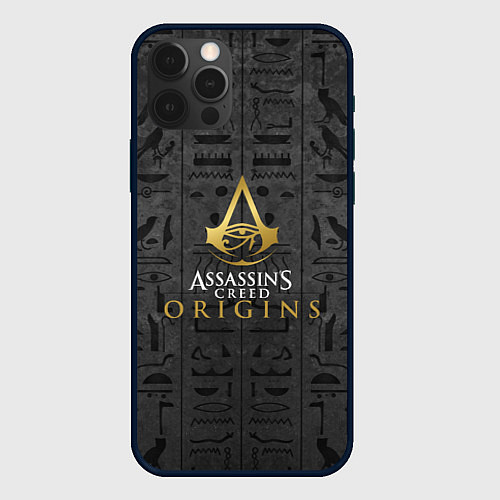 Чехол iPhone 12 Pro Max Пески Египта Assassins creed / 3D-Черный – фото 1