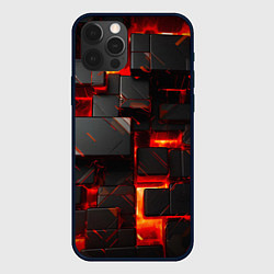 Чехол iPhone 12 Pro Max Неоновые квадратики