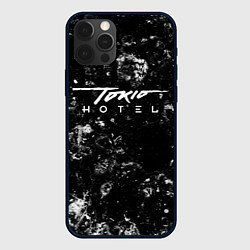 Чехол iPhone 12 Pro Max Tokio Hotel black ice