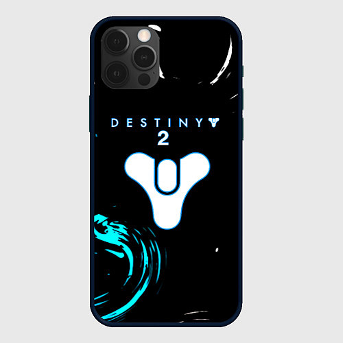 Чехол iPhone 12 Pro Max Destiny space color game / 3D-Черный – фото 1