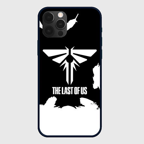 Чехол iPhone 12 Pro Max The Last of Us цикады перо / 3D-Черный – фото 1