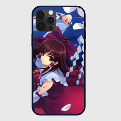 Чехол для iPhone 12 Pro Max Touhou Project Рейму милая, цвет: 3D-черный