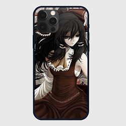 Чехол iPhone 12 Pro Max Touhou Project Рейму sad