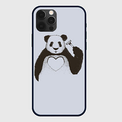 Чехол iPhone 12 Pro Max Panda love art