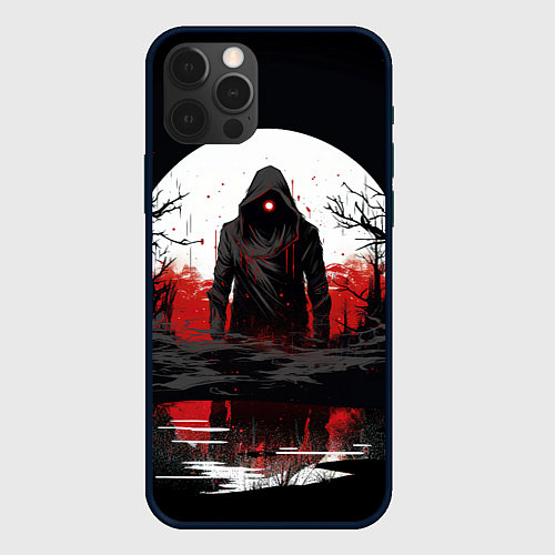 Чехол iPhone 12 Pro Max Stalker 2 ghost / 3D-Черный – фото 1