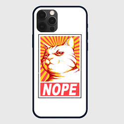 Чехол iPhone 12 Pro Max Nope - cat