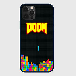 Чехол iPhone 12 Pro Max Doom x tetrix коллабарация