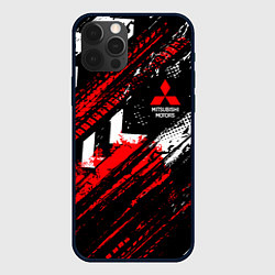 Чехол iPhone 12 Pro Max Mitsubishi - sport style