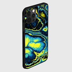 Чехол для iPhone 12 Pro Max Абстрактный узор, цвет: 3D-черный — фото 2