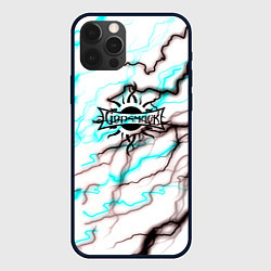 Чехол для iPhone 12 Pro Max Godsmack storm текстура, цвет: 3D-черный