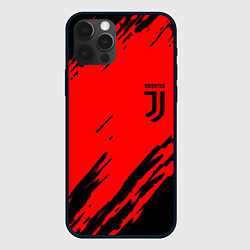 Чехол iPhone 12 Pro Max Juventus краски спорт фк