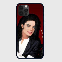 Чехол iPhone 12 Pro Max Michael Jackson с пантерой и автографом