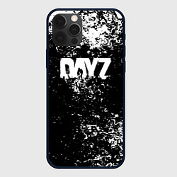 Чехол для iPhone 12 Pro Max Dayz краски брызги, цвет: 3D-черный
