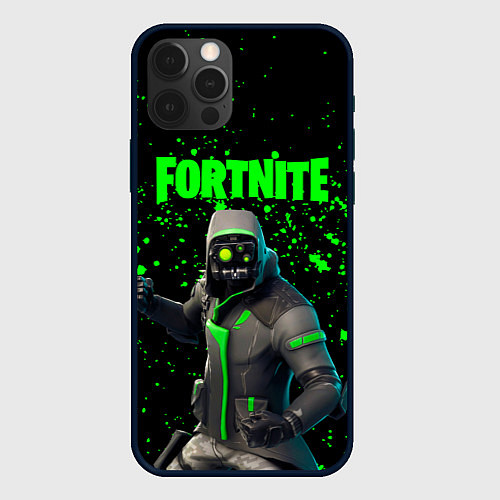 Чехол iPhone 12 Pro Max Fortnite new / 3D-Черный – фото 1