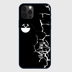 Чехол iPhone 12 Pro Max Pink floyd текстура рок