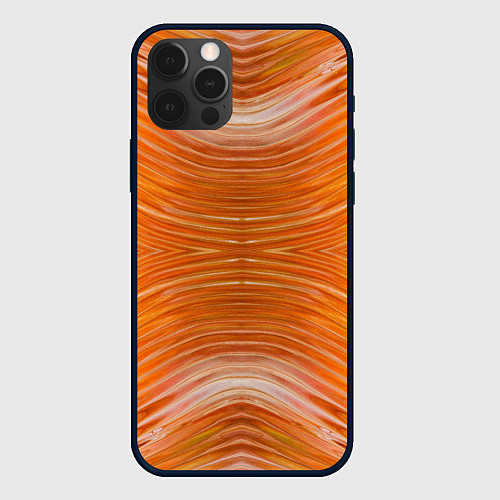 Чехол iPhone 12 Pro Max Яркий фон карамели / 3D-Черный – фото 1