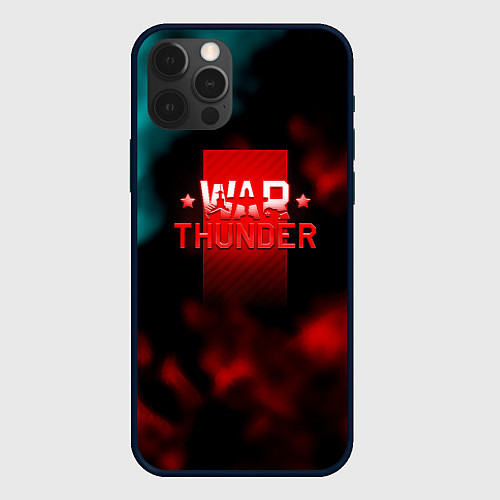 Чехол iPhone 12 Pro Max Watyhunder online flame / 3D-Черный – фото 1