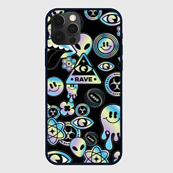 Чехол iPhone 12 Pro Max Rave gradient