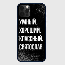 Чехол iPhone 12 Pro Max Умный хороший классный: Святослав