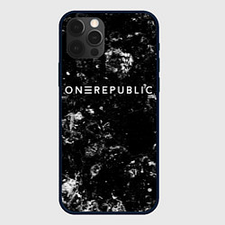 Чехол для iPhone 12 Pro Max OneRepublic black ice, цвет: 3D-черный