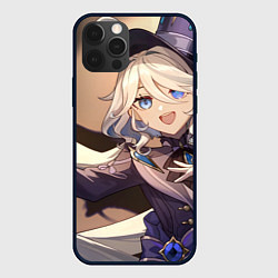 Чехол iPhone 12 Pro Max Genshin Impact Furina happy smile