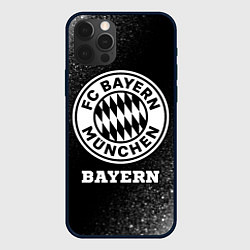 Чехол iPhone 12 Pro Max Bayern sport на темном фоне