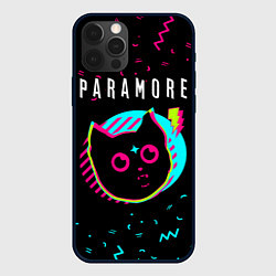 Чехол iPhone 12 Pro Max Paramore - rock star cat