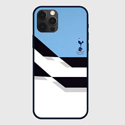 Чехол для iPhone 12 Pro Max Tottenham sport geometry, цвет: 3D-черный