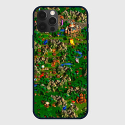 Чехол для iPhone 12 Pro Max Карта из Героев 3, цвет: 3D-черный