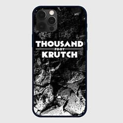 Чехол iPhone 12 Pro Max Thousand Foot Krutch black graphite