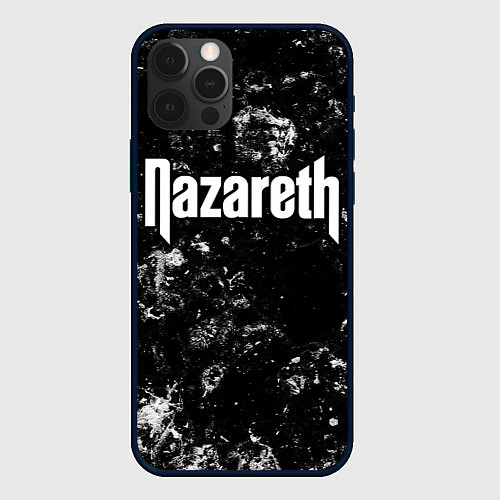 Чехол iPhone 12 Pro Max Nazareth black ice / 3D-Черный – фото 1