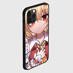 Чехол для iPhone 12 Pro Max Touhou Project Flandre милая улыбка, цвет: 3D-черный — фото 2