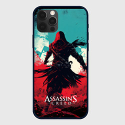 Чехол iPhone 12 Pro Max Assassins creed ясное небо