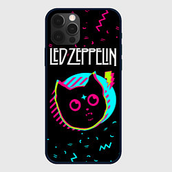 Чехол iPhone 12 Pro Max Led Zeppelin - rock star cat