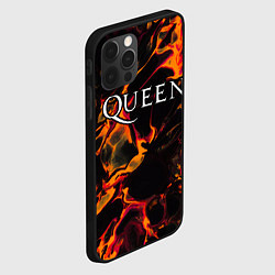 Чехол для iPhone 12 Pro Max Queen red lava, цвет: 3D-черный — фото 2