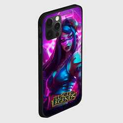 Чехол для iPhone 12 Pro Max League Of Legends Akali Kda, цвет: 3D-черный — фото 2