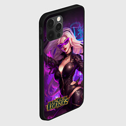 Чехол для iPhone 12 Pro Max League of Legends Kaisa Kda style, цвет: 3D-черный — фото 2