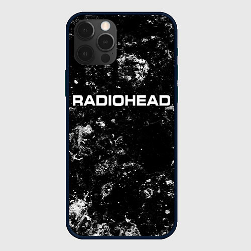 Чехол iPhone 12 Pro Max Radiohead black ice / 3D-Черный – фото 1