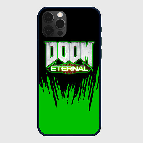 Чехол iPhone 12 Pro Max Doom / 3D-Черный – фото 1