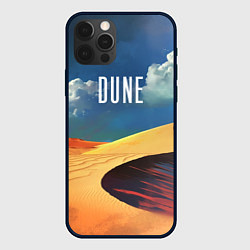 Чехол для iPhone 12 Pro Max Sands - Dune, цвет: 3D-черный