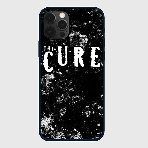 Чехол iPhone 12 Pro Max The Cure black ice / 3D-Черный – фото 1