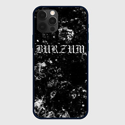 Чехол для iPhone 12 Pro Max Burzum black ice, цвет: 3D-черный