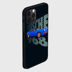 Чехол для iPhone 12 Pro Max Немецкая спортивная машина Porsche 968, цвет: 3D-черный — фото 2